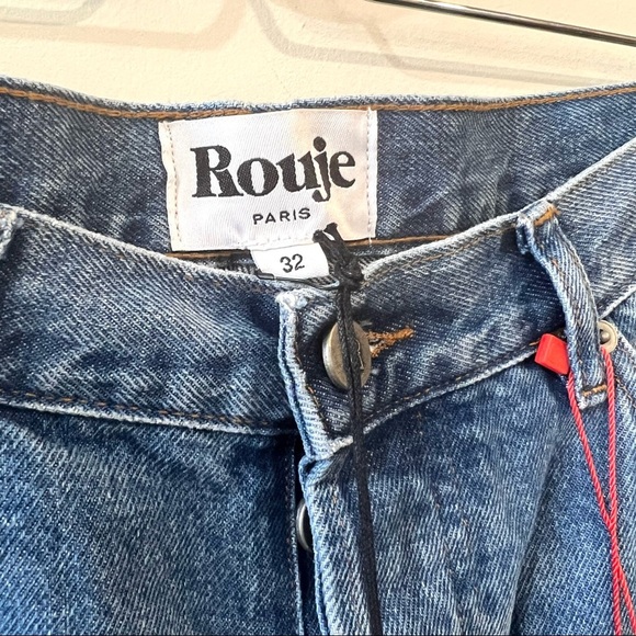 ROUJE Paris Marais Jeans in Indigo Double stone size 32 NEW! New with tags! - Picture 5 of 11
